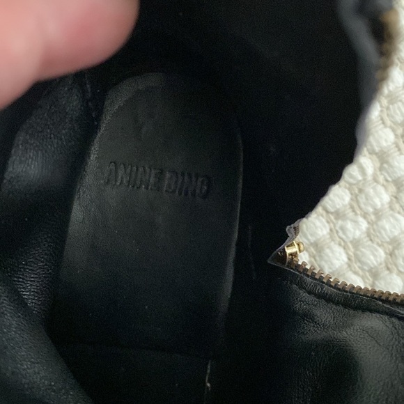 Anine bing charlie boots gold studded 5 - Picture 4 of 6